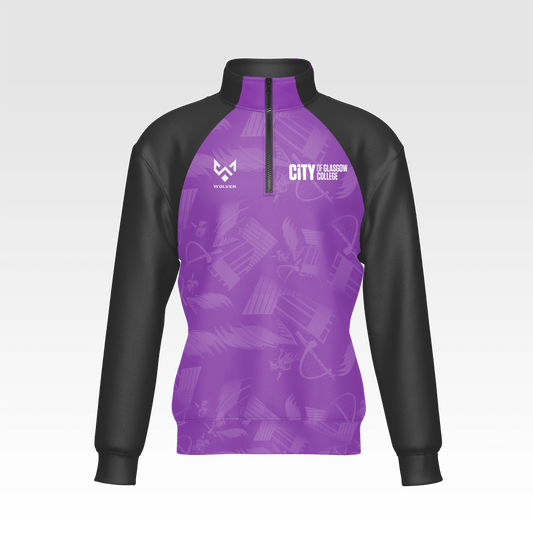 City of Glasgow College Quarter Zip Top