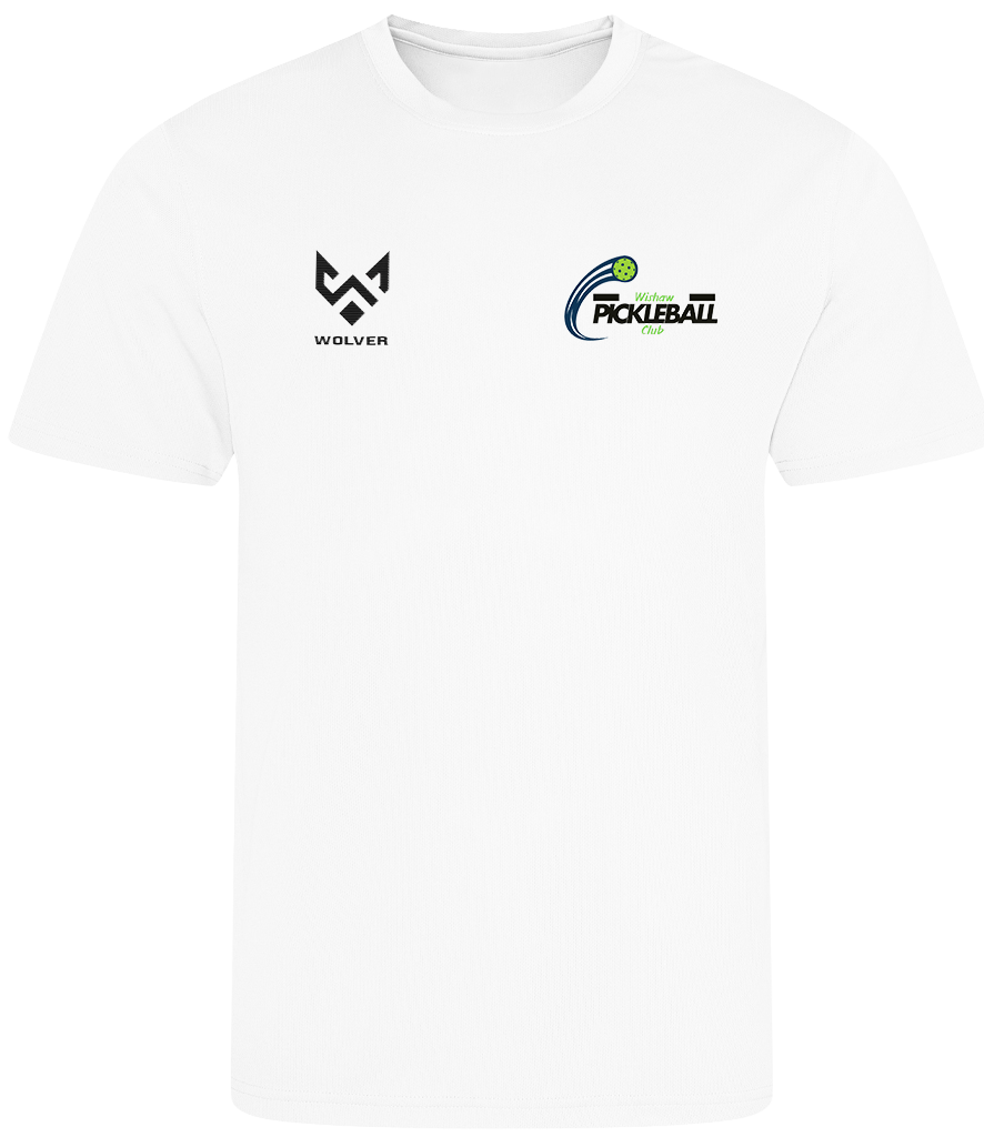 White T-Shirt - Wishaw Pickleball