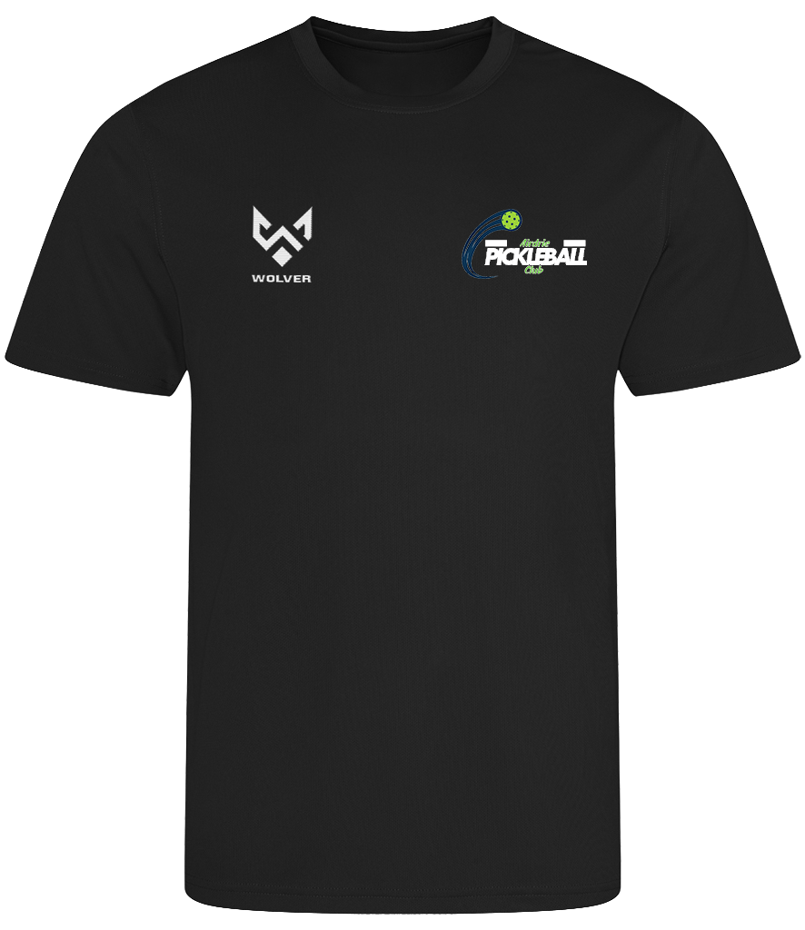 Black T-Shirt - Airdrie Pickleball